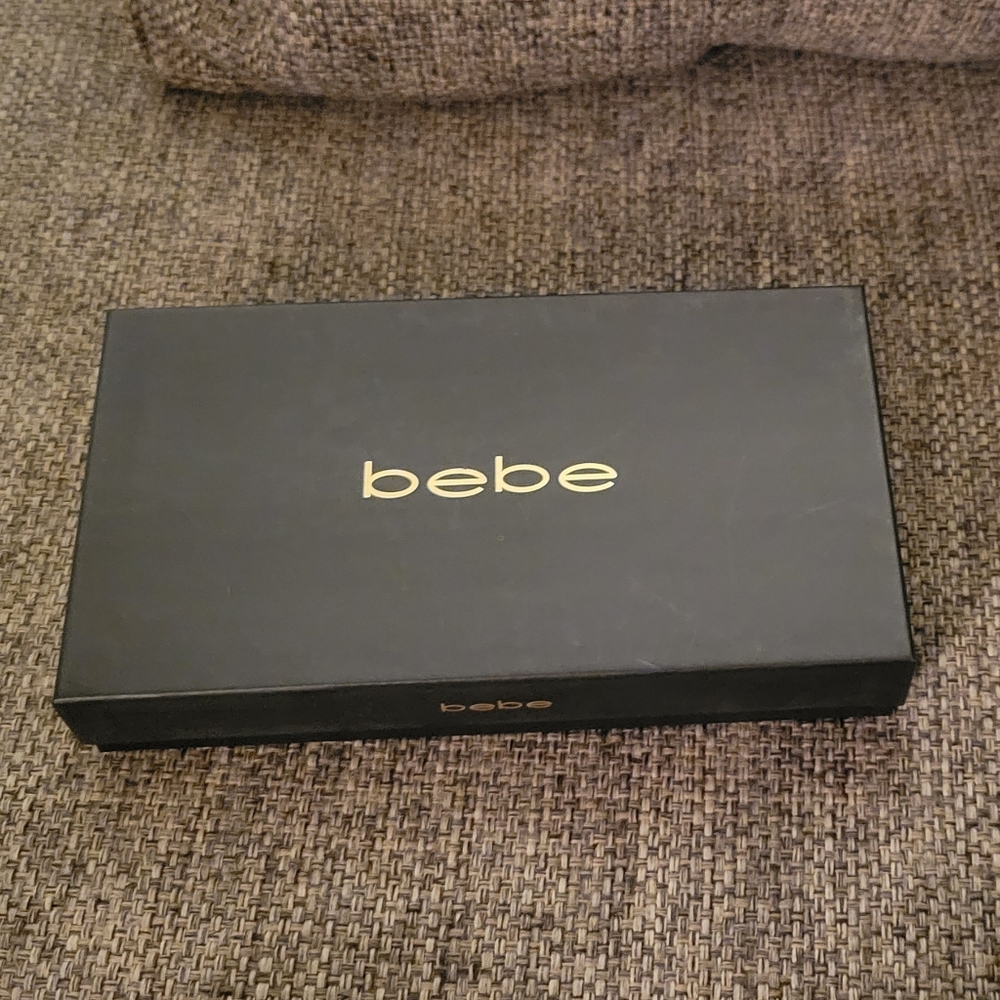 Bebe Evelyn Croco Zip Around